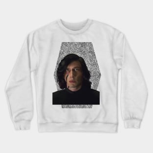 Adam Driver Portrait MTFBWY Crewneck Sweatshirt